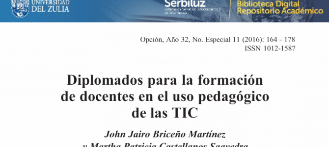 Diplomados para la formación de docentes en el uso pedagógico de las TIC. Diplomados para la formación de docentes en el uso pedagógico de las TIC.
